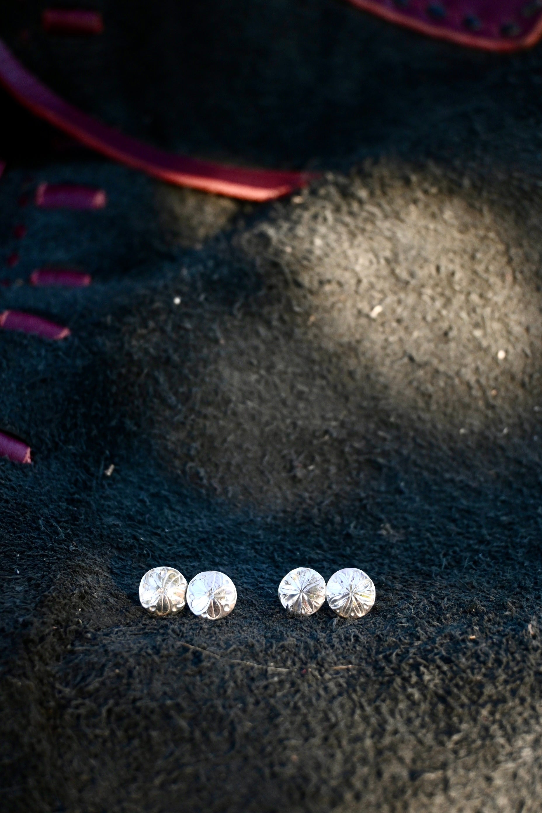 Small Bright Flower studs image 0