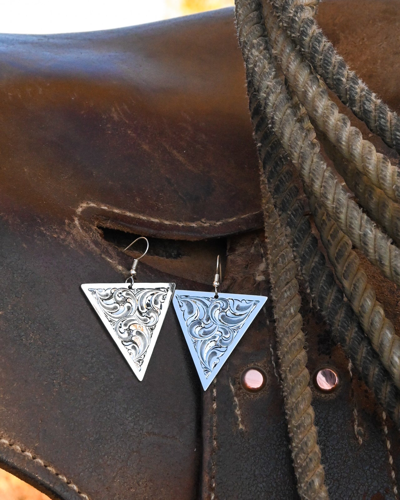 Silver Sage Earrings image 0