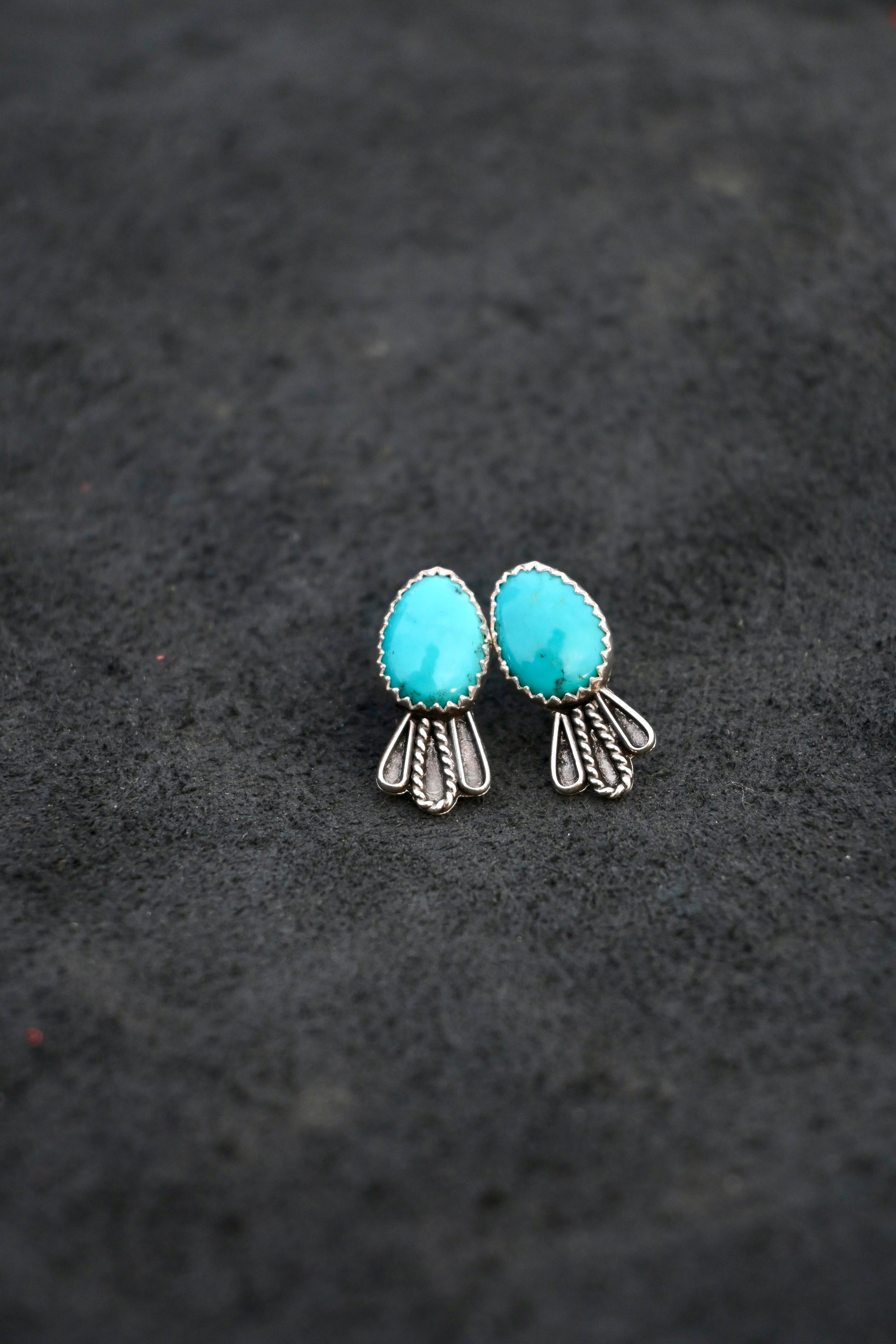 Sonoran Gem Studs with Silver embellishments image 0