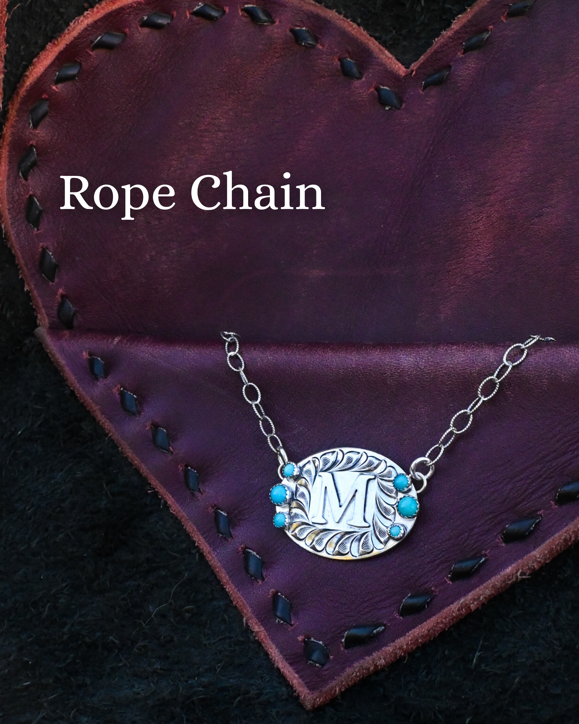 Custom Engraved Breakaway Necklace: Double Initials  image 2