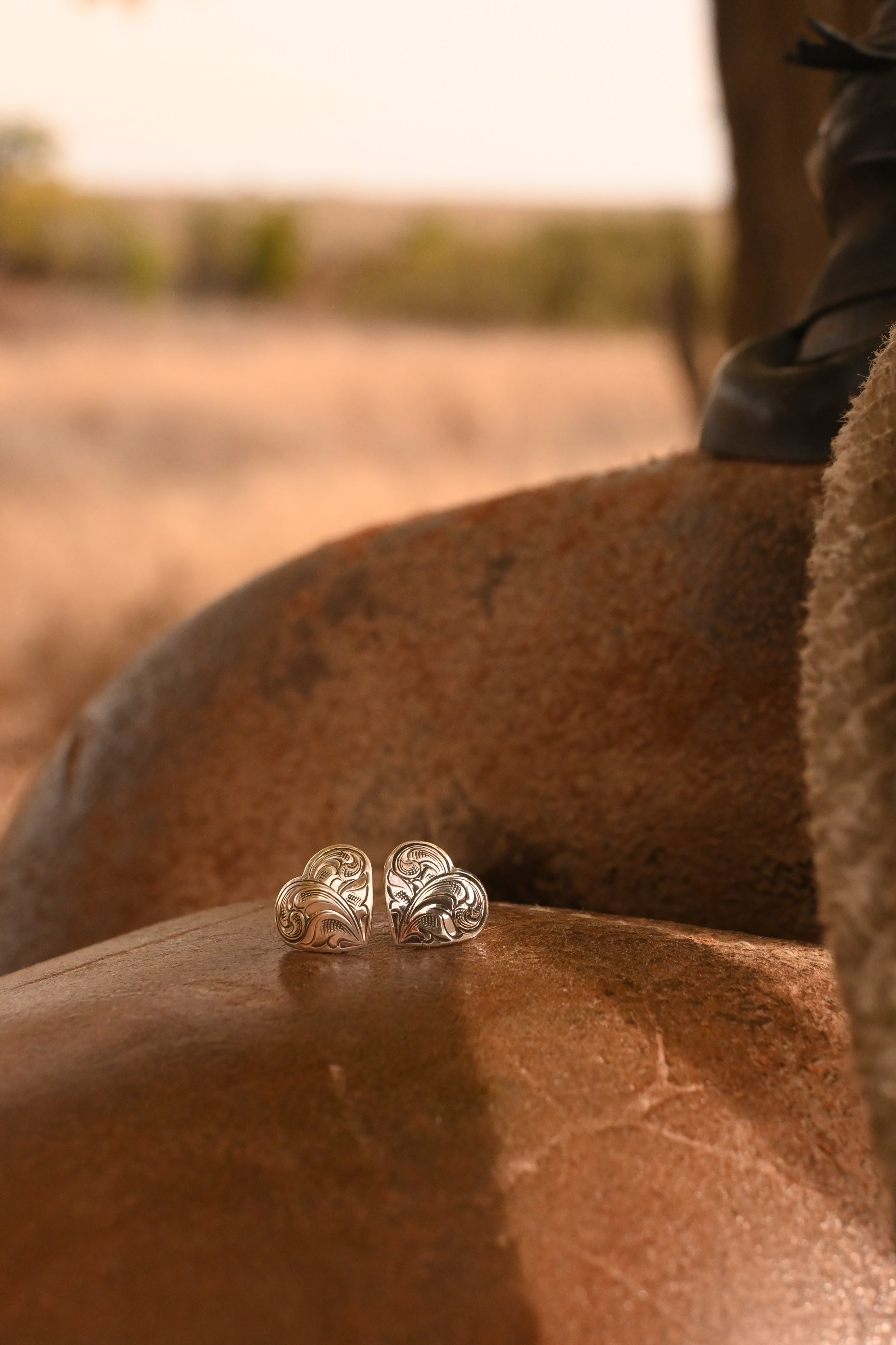 The Cowgirl Heart Studs (pre-orders) image 0