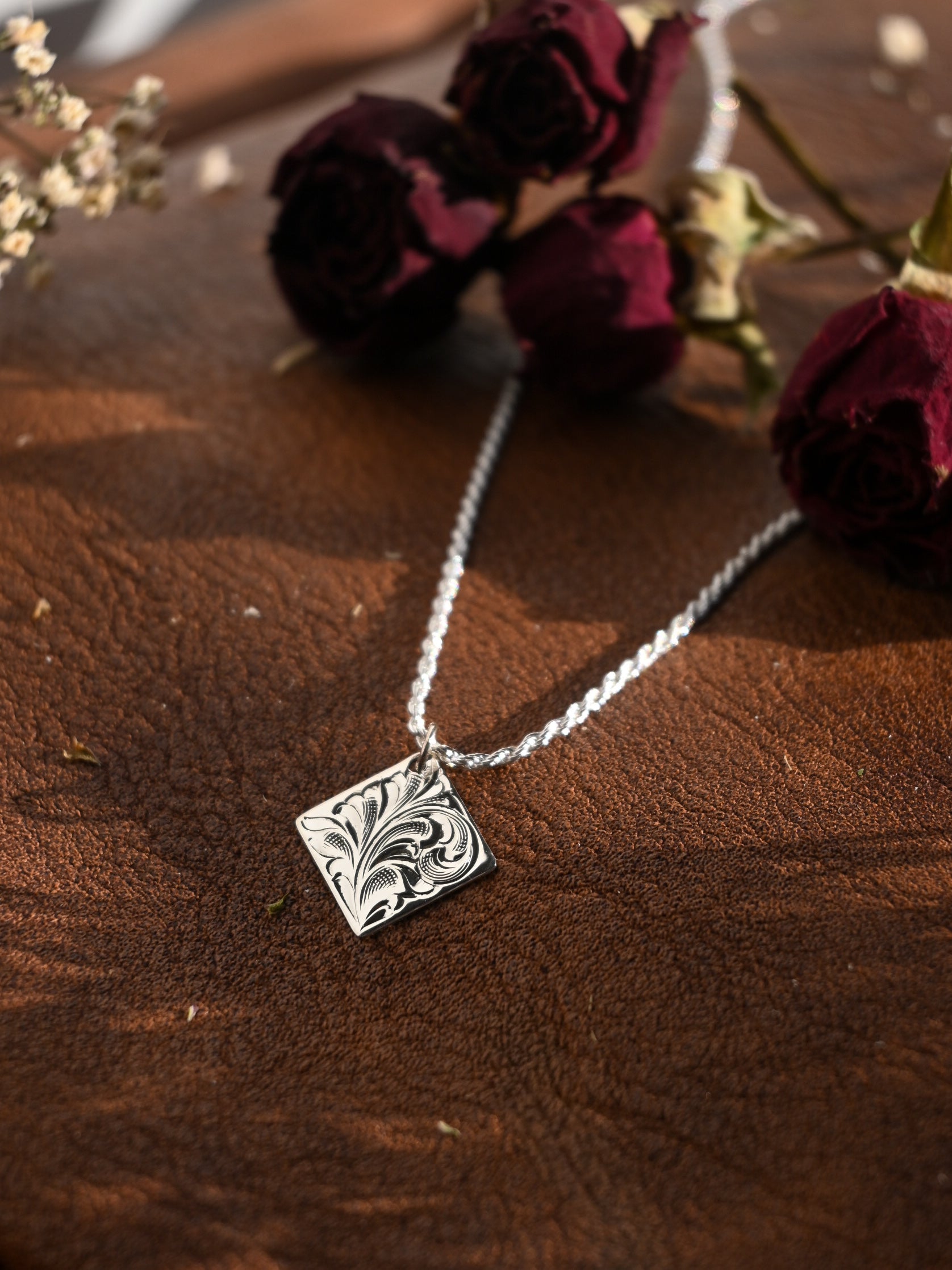 Heirloom Square Necklace