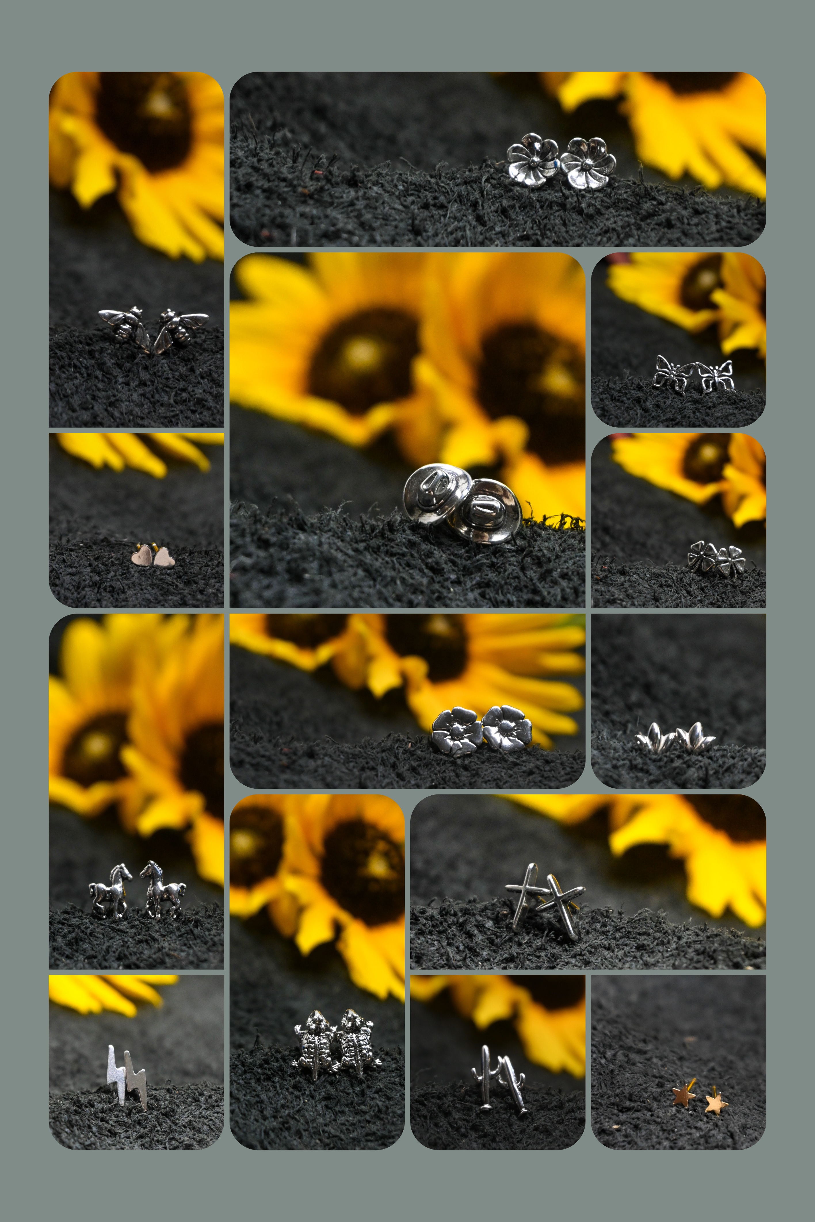 Silver Studs Under $25 image 0