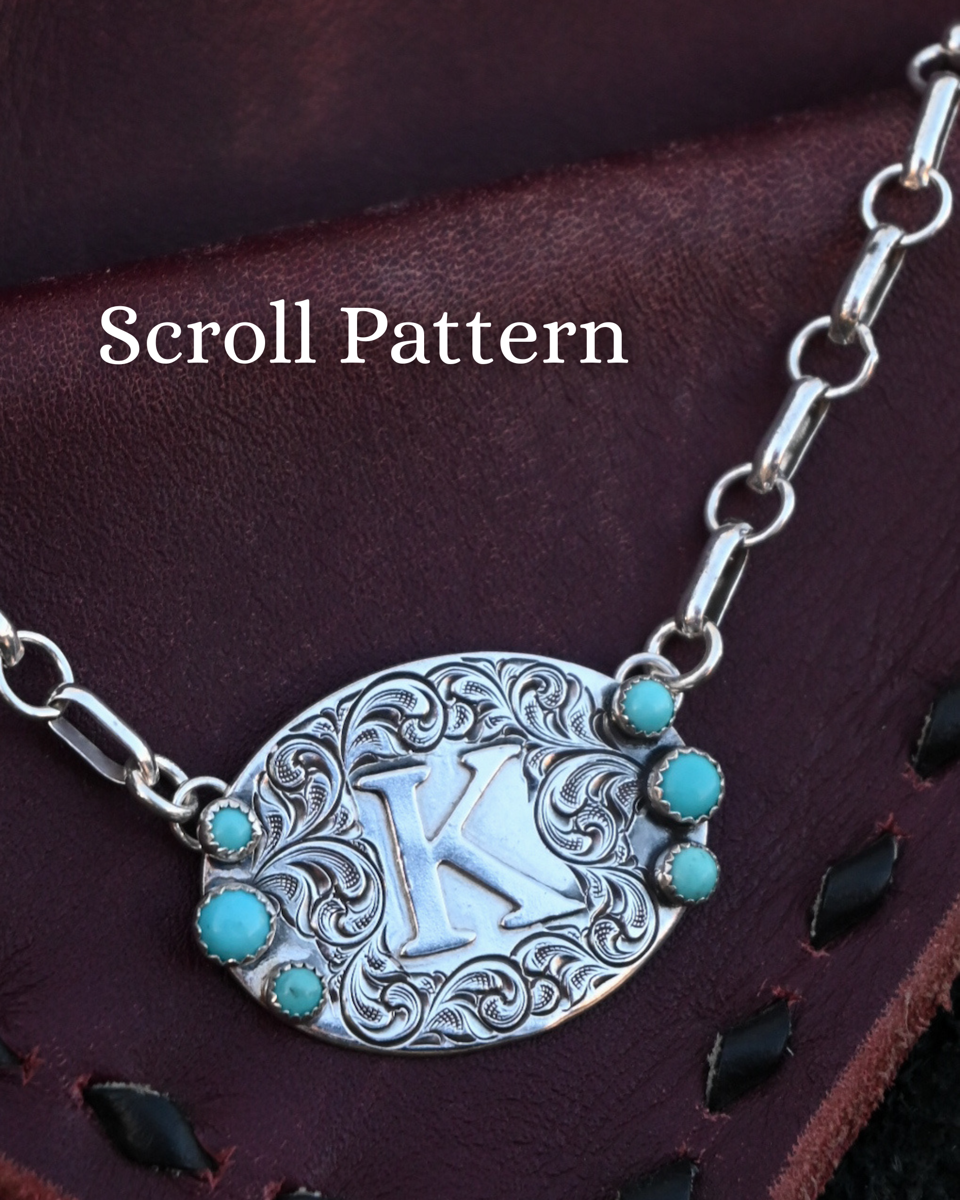 Custom Engraved Breakaway Necklace: Single Initial  image 6