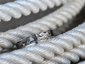 4mm Hand Engraved Band: Made to Order image 0