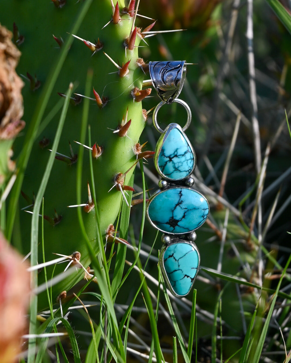 Hubei 3 Stone Pendant  image 0